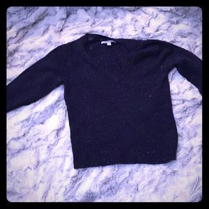 Soft dark dark blue sweater